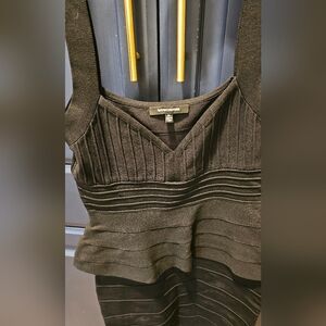 Black wow Couture peplum dress